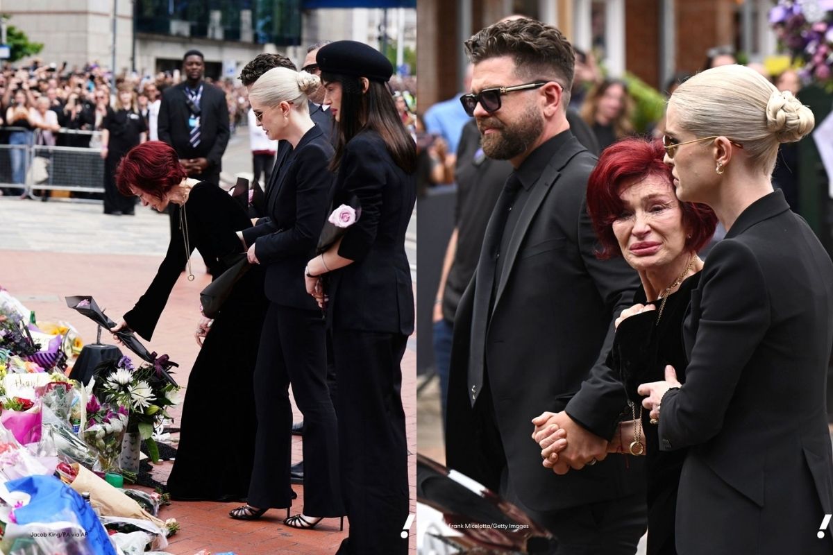 Efsane rockçı Ozzy Osbourne'un cenazesinde aile üyeleri gözyaşlarına boğuldu