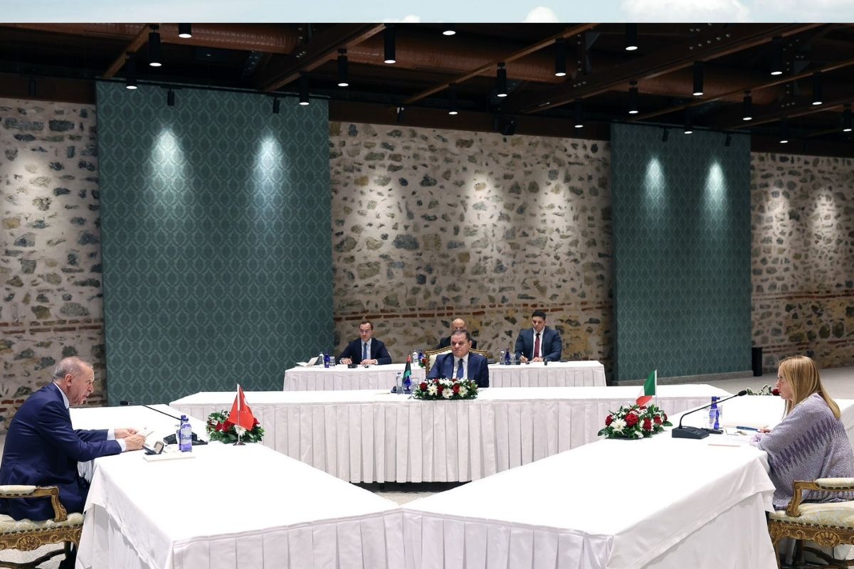 Türkiye-İtalya ve Libya arasındaki zirvede düzensiz göç hareketlerinin çözümü öne çıktı
