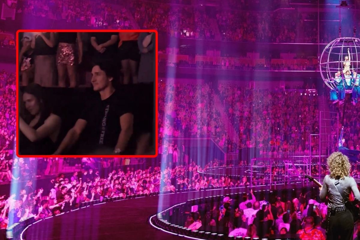 Justin Trudeau, Katy Perry'nin Lifetimes Turnesi'nde 'Firework' şarkısını söylerken görüntülendi
