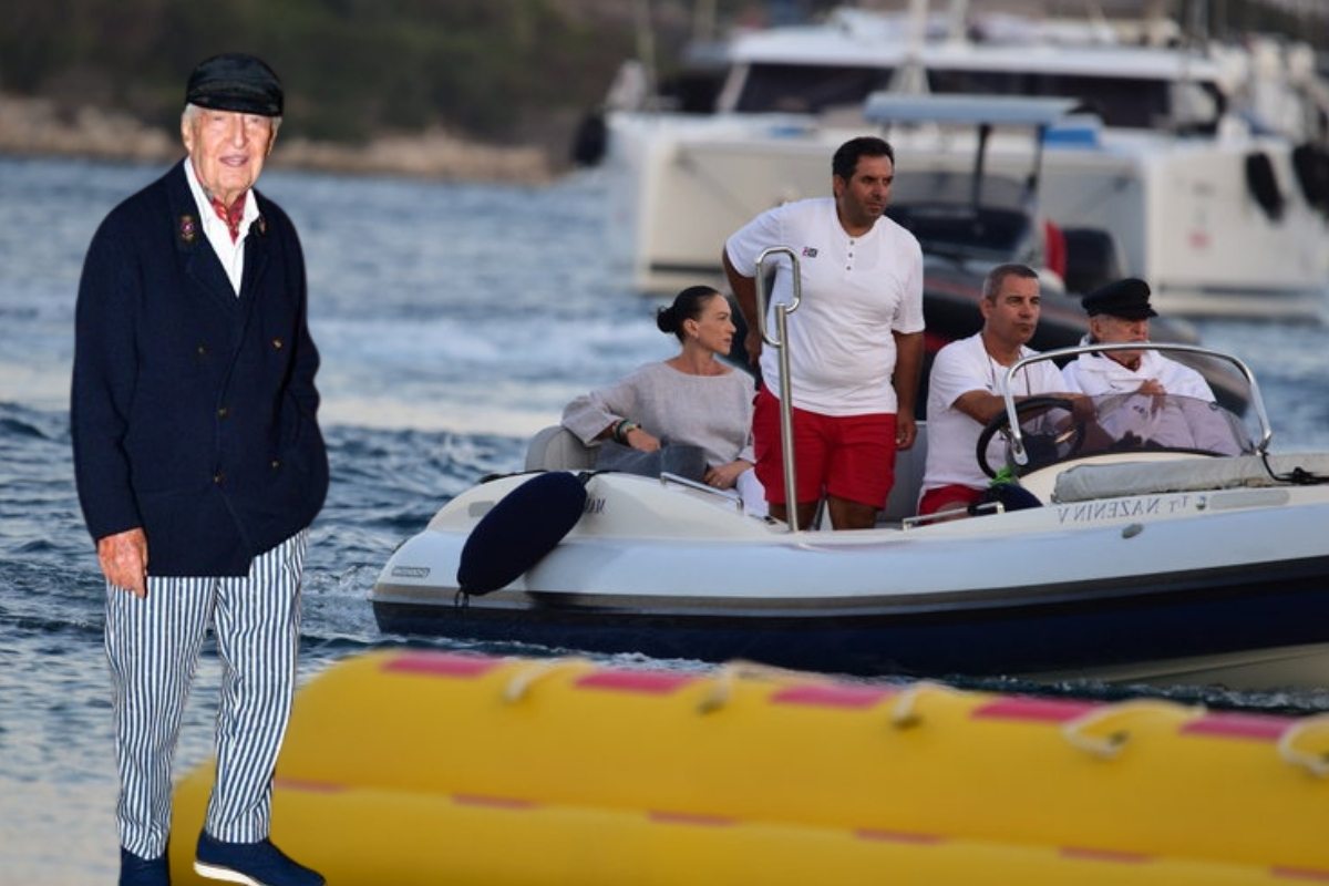 Rahmi Koç, Nazenin V ile geleneksel bodrum tatiline başladı