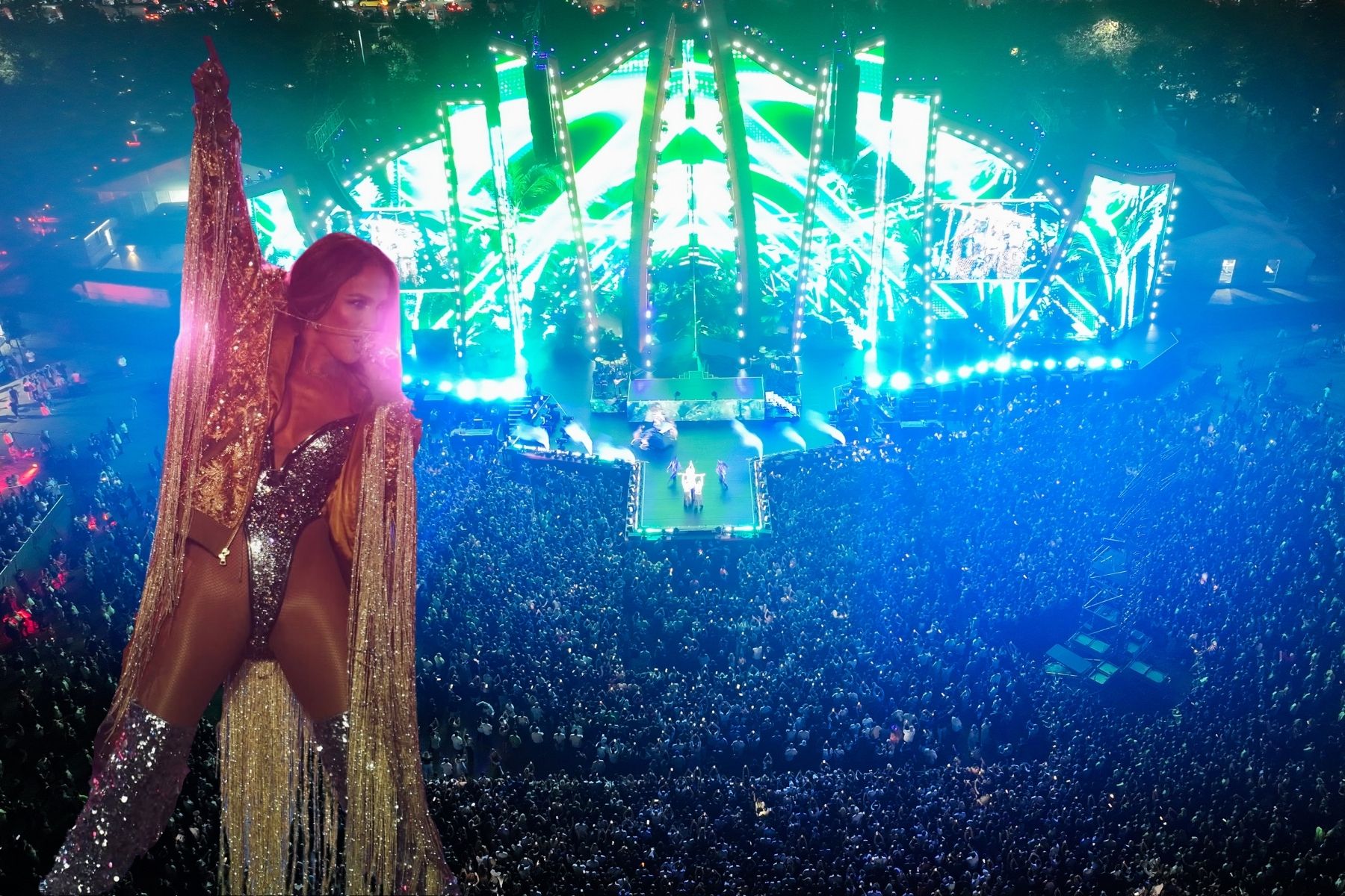 Dünyaca ünlü pop yıldızı Jennifer Lopez, özel performansıyla İstanbul'da hayranlarıyla buluştu