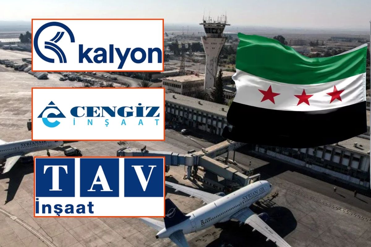 Kalyon, Cengiz ve TAV inşaatın da arasında bulunduğu konsorsiyumdan Şam Havalimanı için 4 milyar dolarlık imza