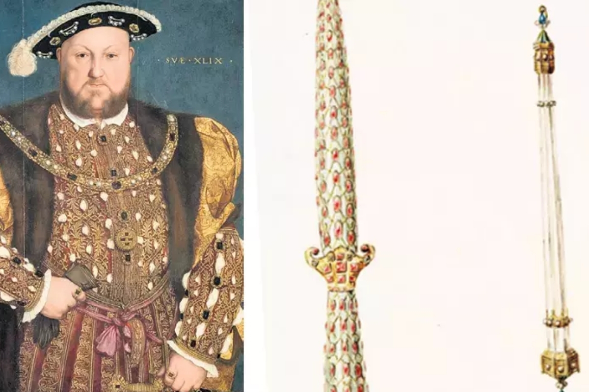İngiltere kralı VIII. Henry’ye ait olduğu düşünülen Osmanlı yapımı kayıp hançer, Londra’daki sergide ziyaretçilerle buluşuyor