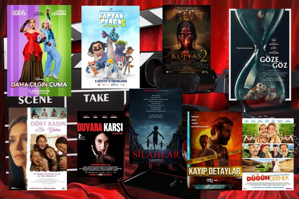 Sinemaseverler bu hafta dokuz yeni filmle buluşuyor... İşte 8 Ağustos'ta vizyona girecek filmler ve konuları