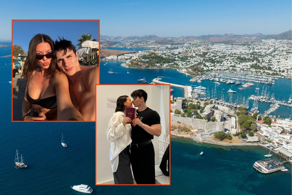 ABD'li Natalie Badura, tatile geldiği Bodrum'da tanıştığı Türk güvenlik görevlisi Muhammet Çelik'e aşık oldu ve 4 hafta sonra nikah masasına oturdu
