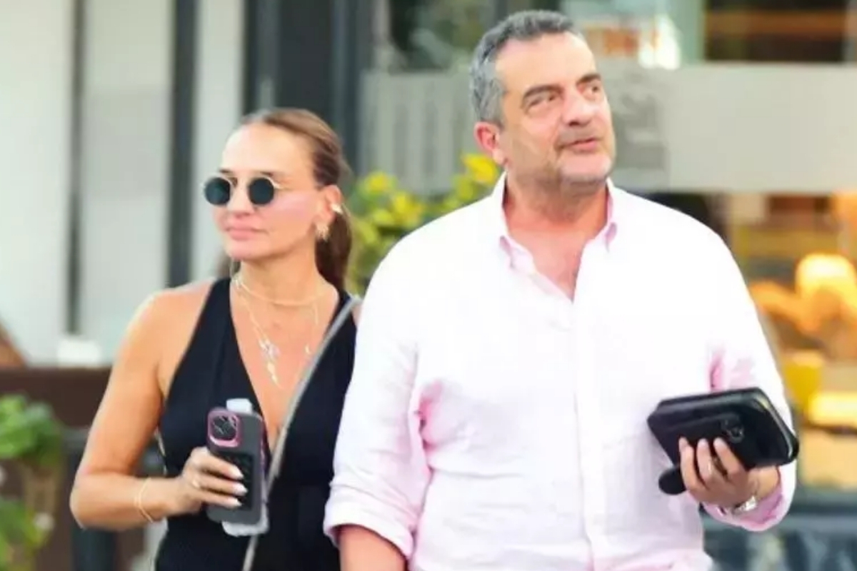 Bodrum tatiline devam eden Ebru Akel ve Doktor Nevzat Melih Gündüz, Türkbükü’nde kameralara yakalandı
