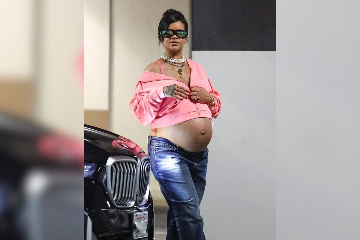 Üçüncü çocuğuna hamile olan Rihanna, Beverly Hills’te görüntülendi