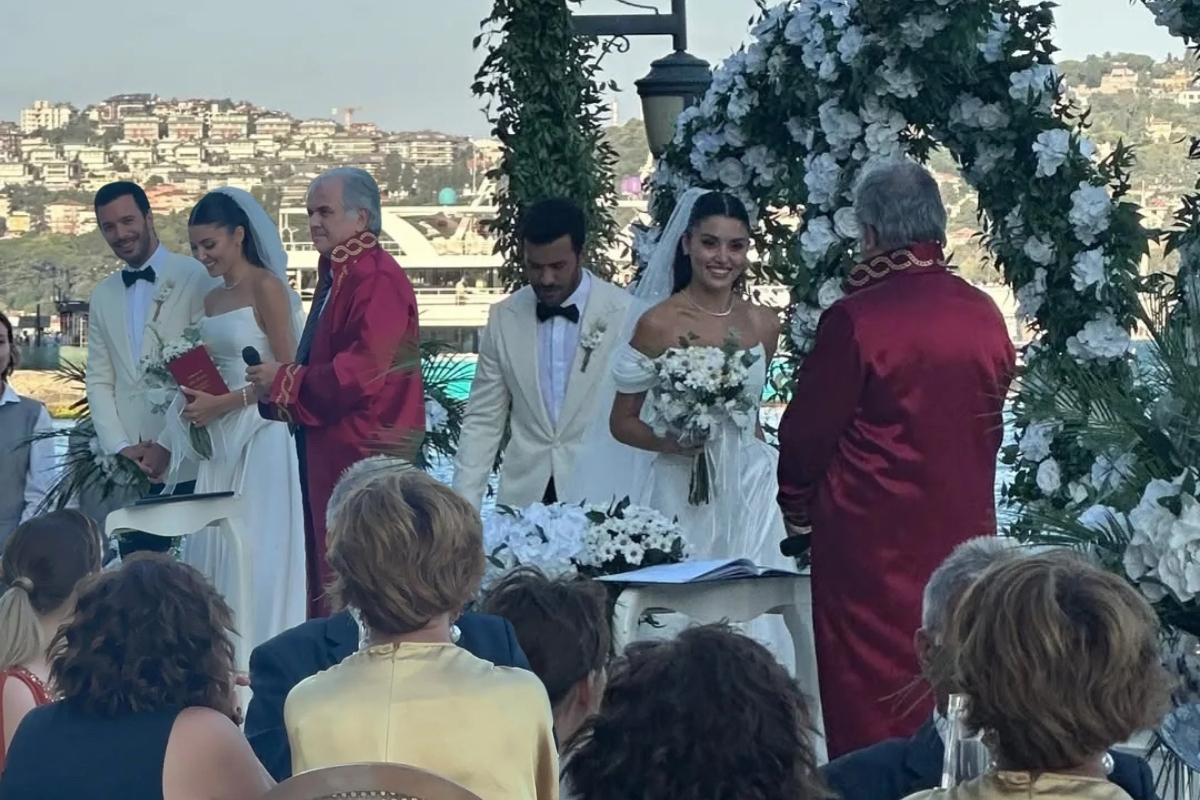 Hande Erçel, evlilik sahnesinde