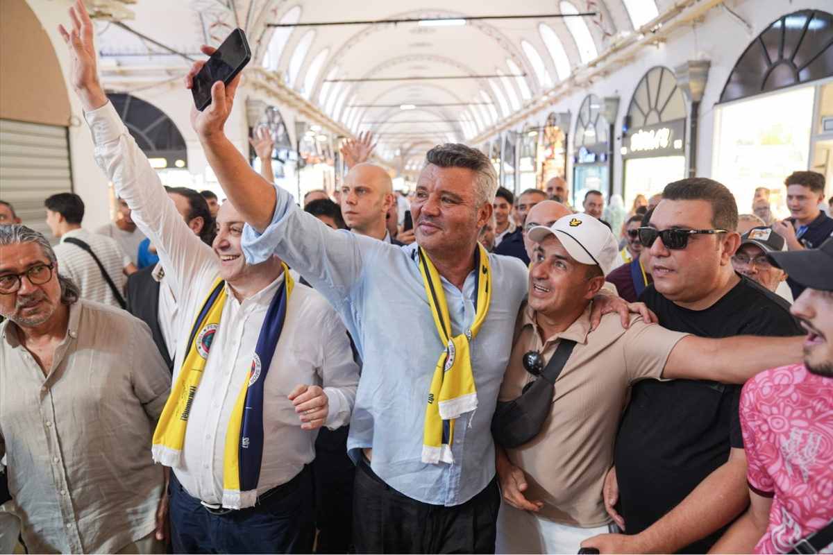 Sadettin Saran Kapalıçarşı turunda