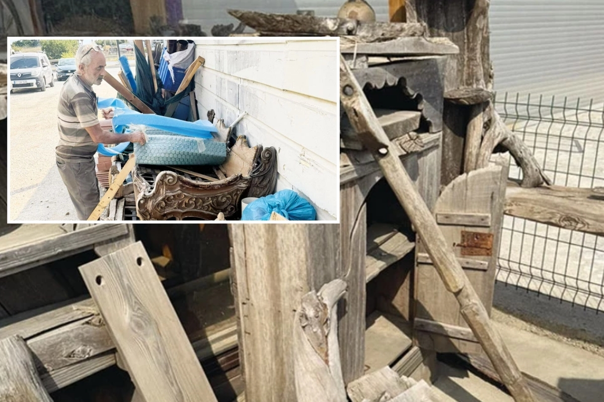 Manavgat’ta Roma Dönemi ve Osmanlı’ya ait eserler dekorasyon atölyesinde 30-40 bin TL’ye satışa çıkarıldı