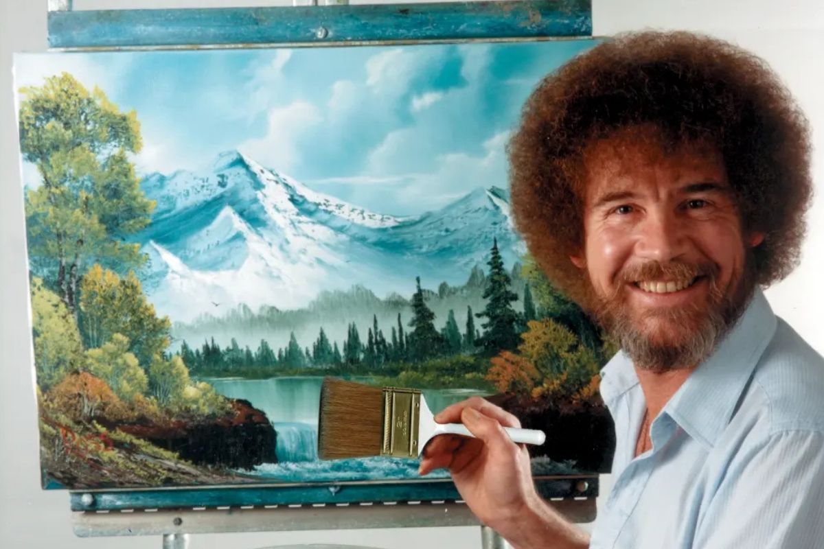 'Mutlu küçük ağaçların' ressamı Bob Ross parayı öldükten sonra buldu, iki tablosu 210 bin dolara satıldı