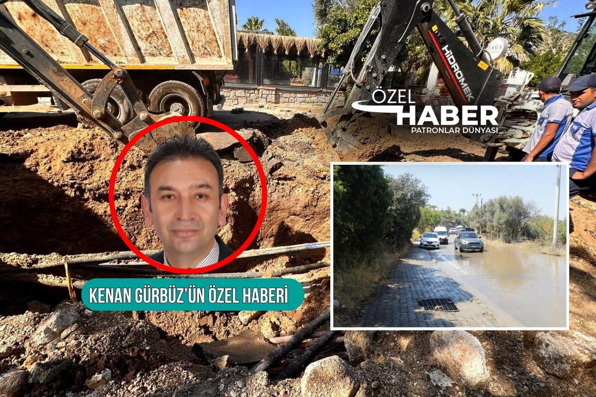Turizm cenneti Bodrum’da son günlerde ilçeye su temin eden isale hatlarında peşi sıra yaşanan patlaklar, Bodrum’da yaşananları adeta isyan ettirdi