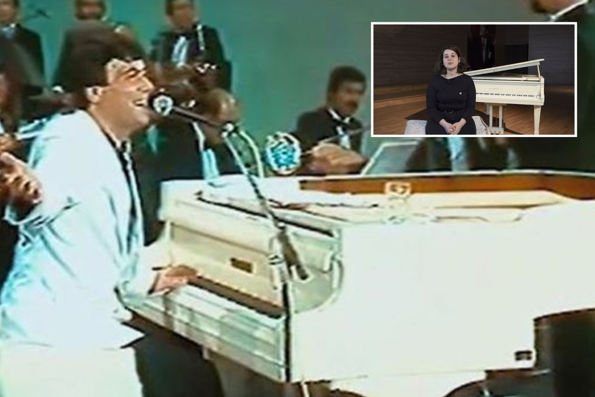 Türk müziğinin unutulmaz ismi Ferdi Özbeğen, beyaz piyanosuyla gençlerin yorumunda 84’üncü doğum gününde anıldı