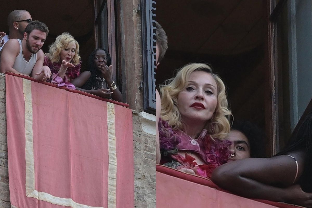 Madonna yeni yaşını ikonik at yarışında kutladı