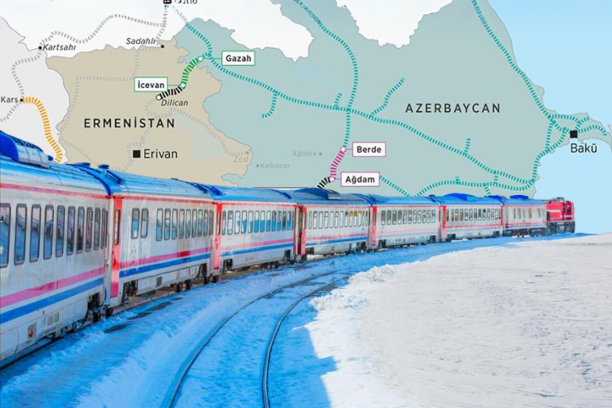 Türkiye’nin Kars’ta biten en turistik tren hattı, Zengezur Koridoru için Nahçıvan sınırındaki Dilucu’na uzanacak