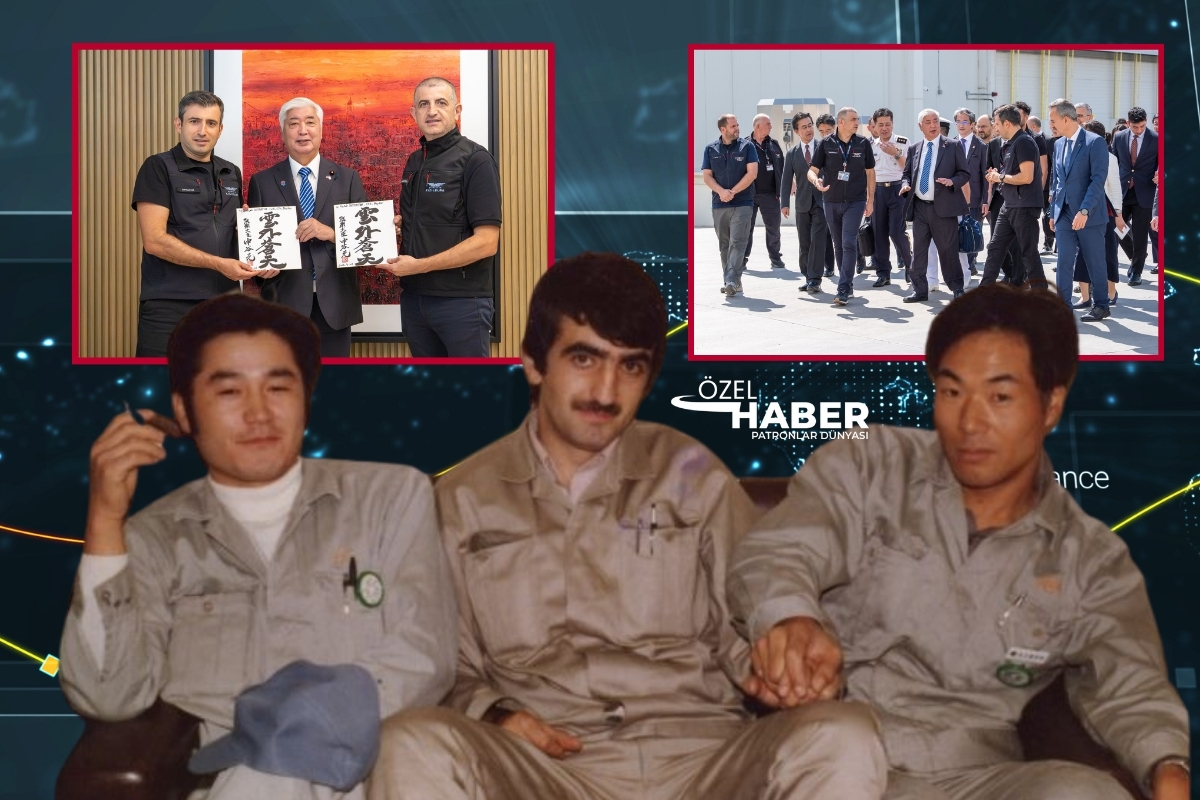Haluk Bayraktar, babası Özdemir Bayraktar'ın Japonya anısını nostaljik bir fotoğrafla paylaştı