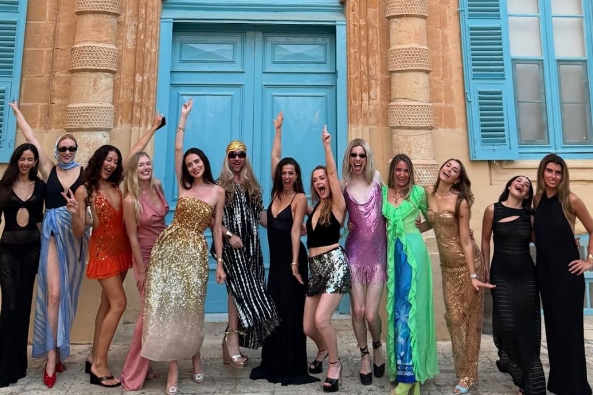 Amy Winehouse yıldızı Marisa Abela, Malta'da bekarlığa veda partisi düzenledi