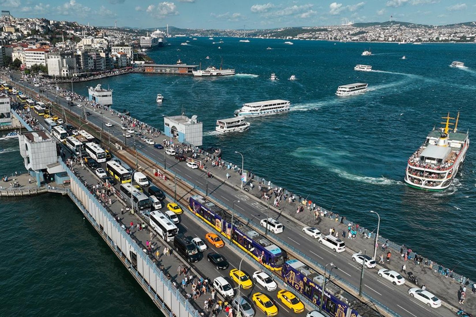 Yeni Galata Köprüsü bu gece trafiğe kapatılacak