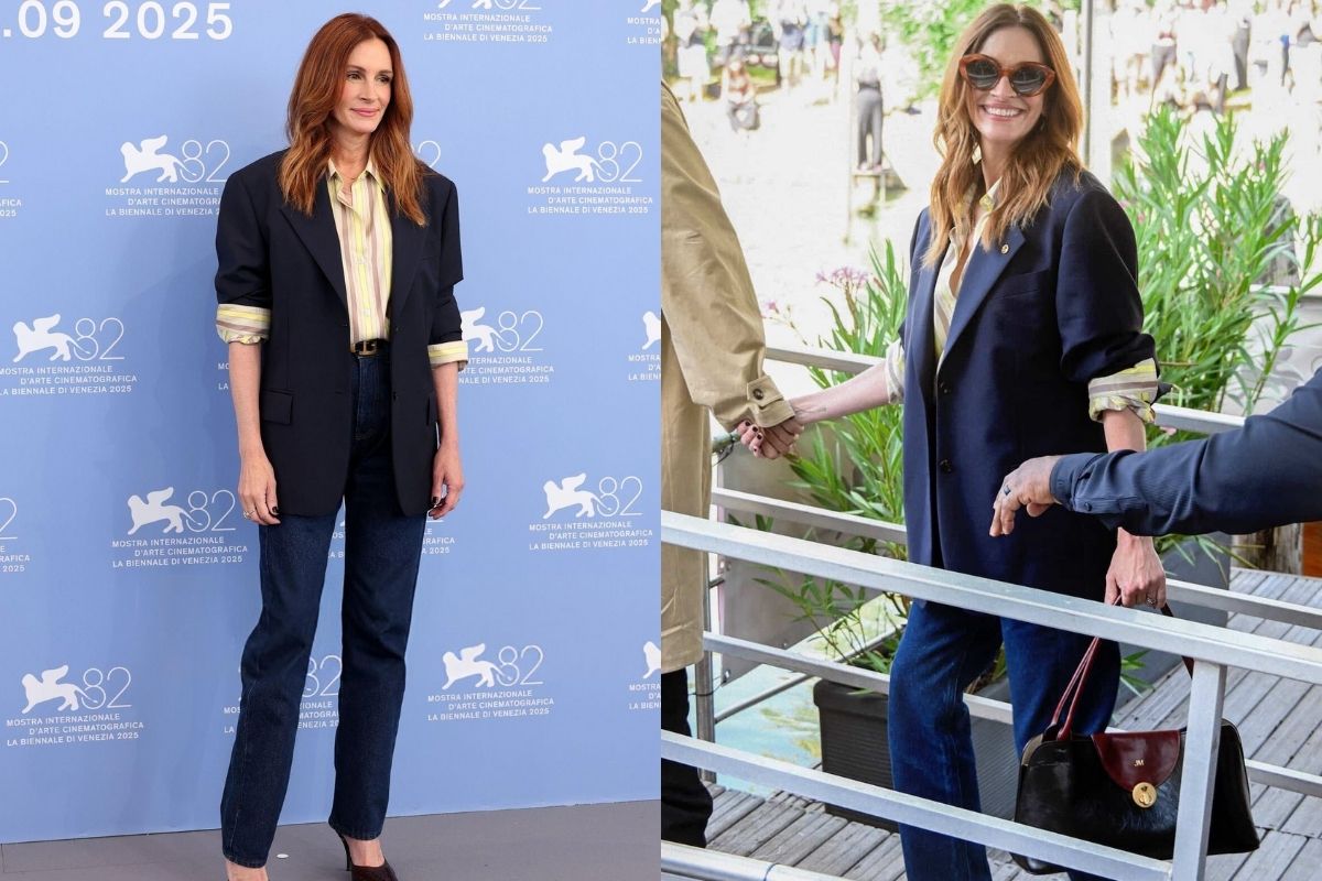 Julia Roberts, Uluslararası Venedik Film Festivali alanında yoğun ilgi gördü