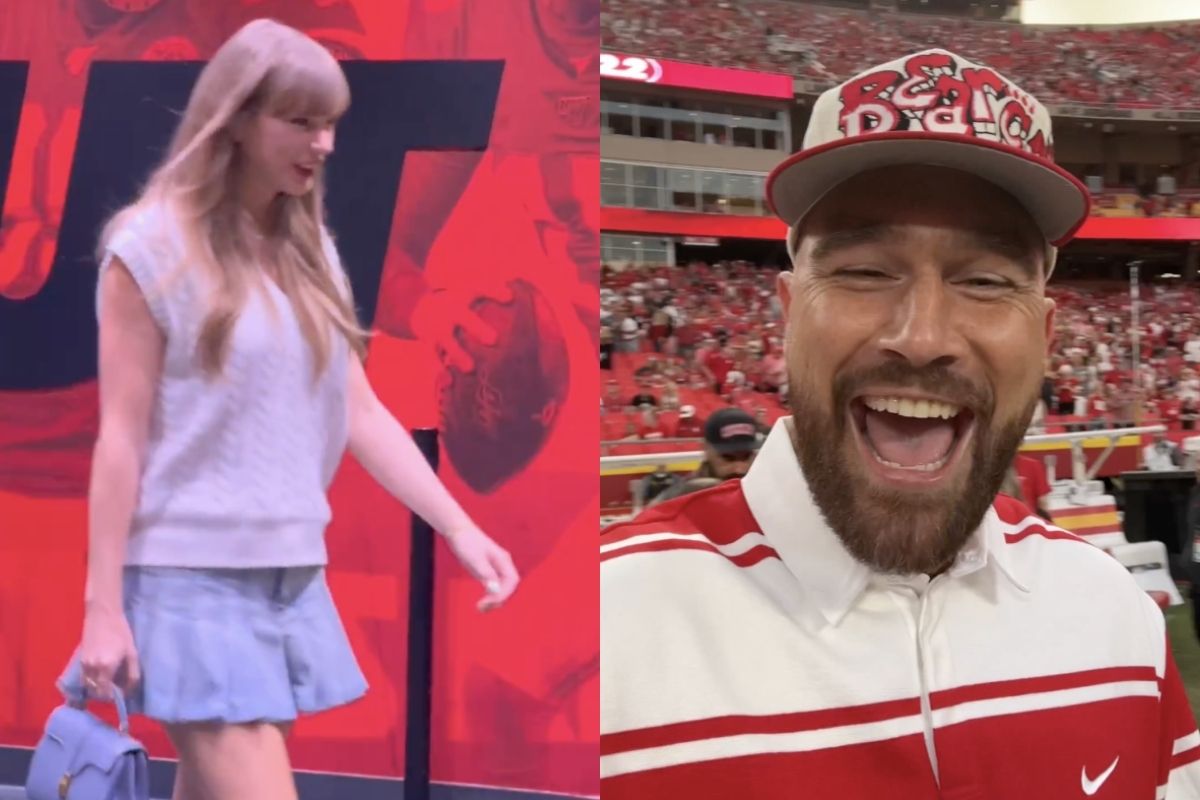 Taylor Swift ve nişanlısı Travis Kelce, Nebraska ile Cincinnati maçını izledi