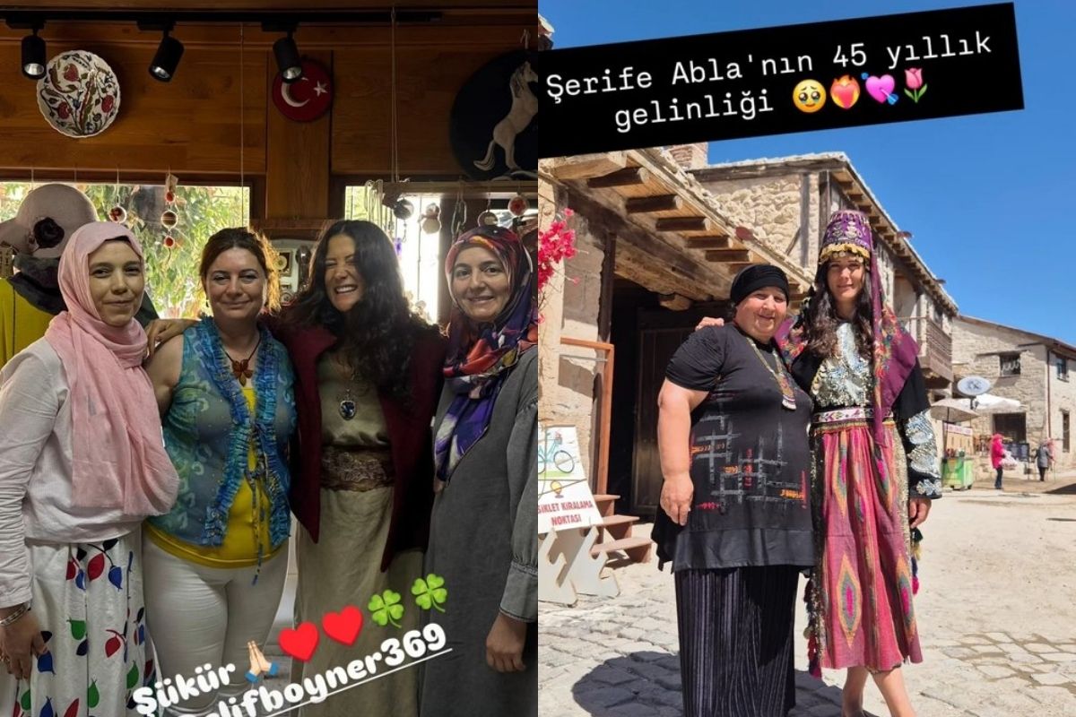 Elif Boyner'in alışverişi Umut Atölyesi'nden