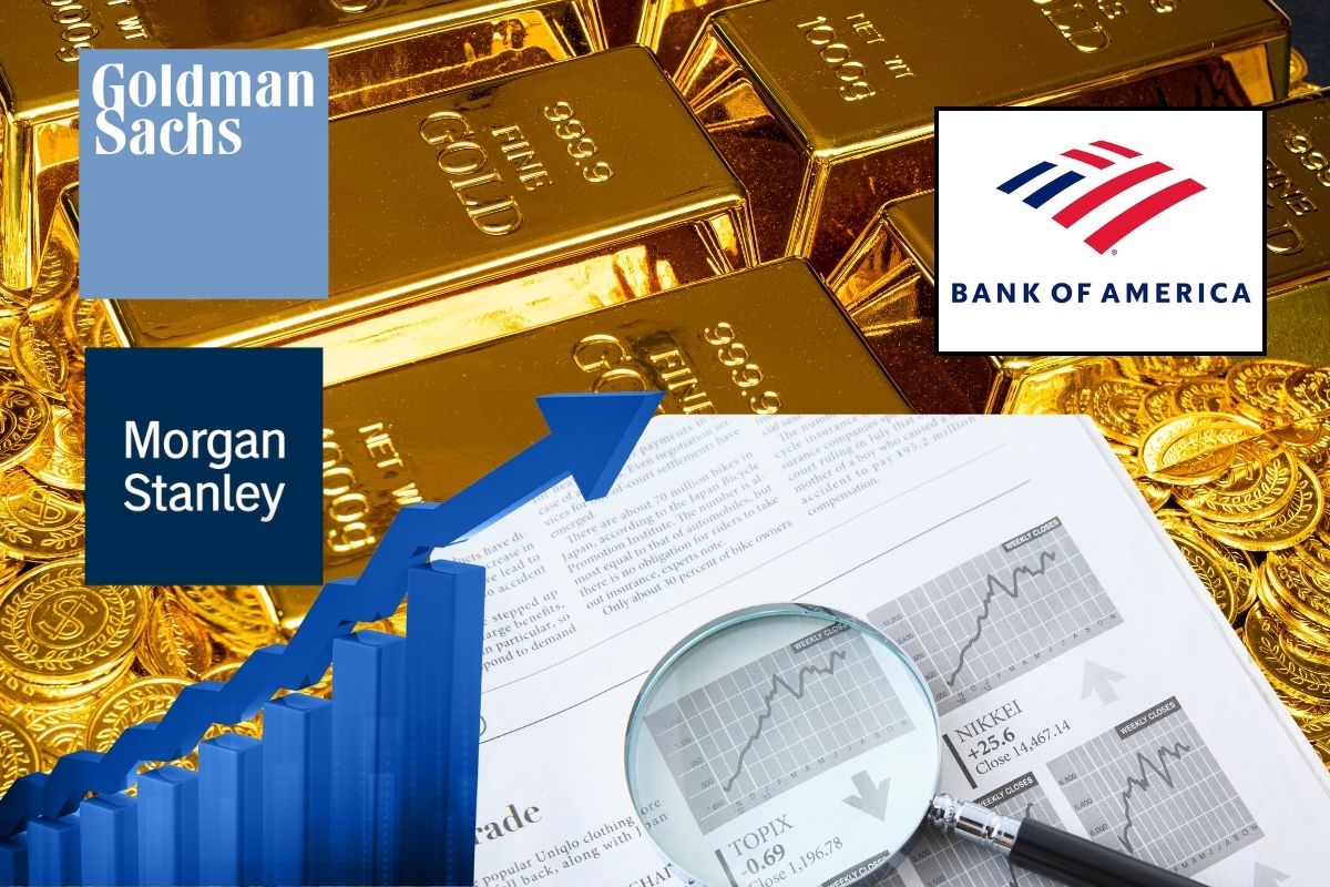 Morgan Stanley, Goldman Sachs ve Bank of America, 2025-2026 döneminde altının 4 bin doların üzerine çıkabileceği yönünde tahminlerini açıkladı