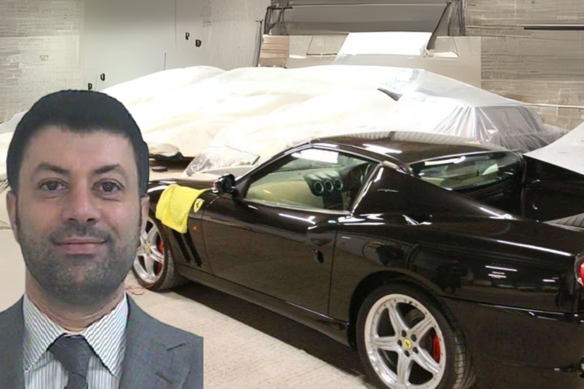 İngiltere’nin en büyük KDV dolandırıcılığına imza atan Arif Patel suçlu bulundu, el konulan Ferrari’si açık artırmada satılacak