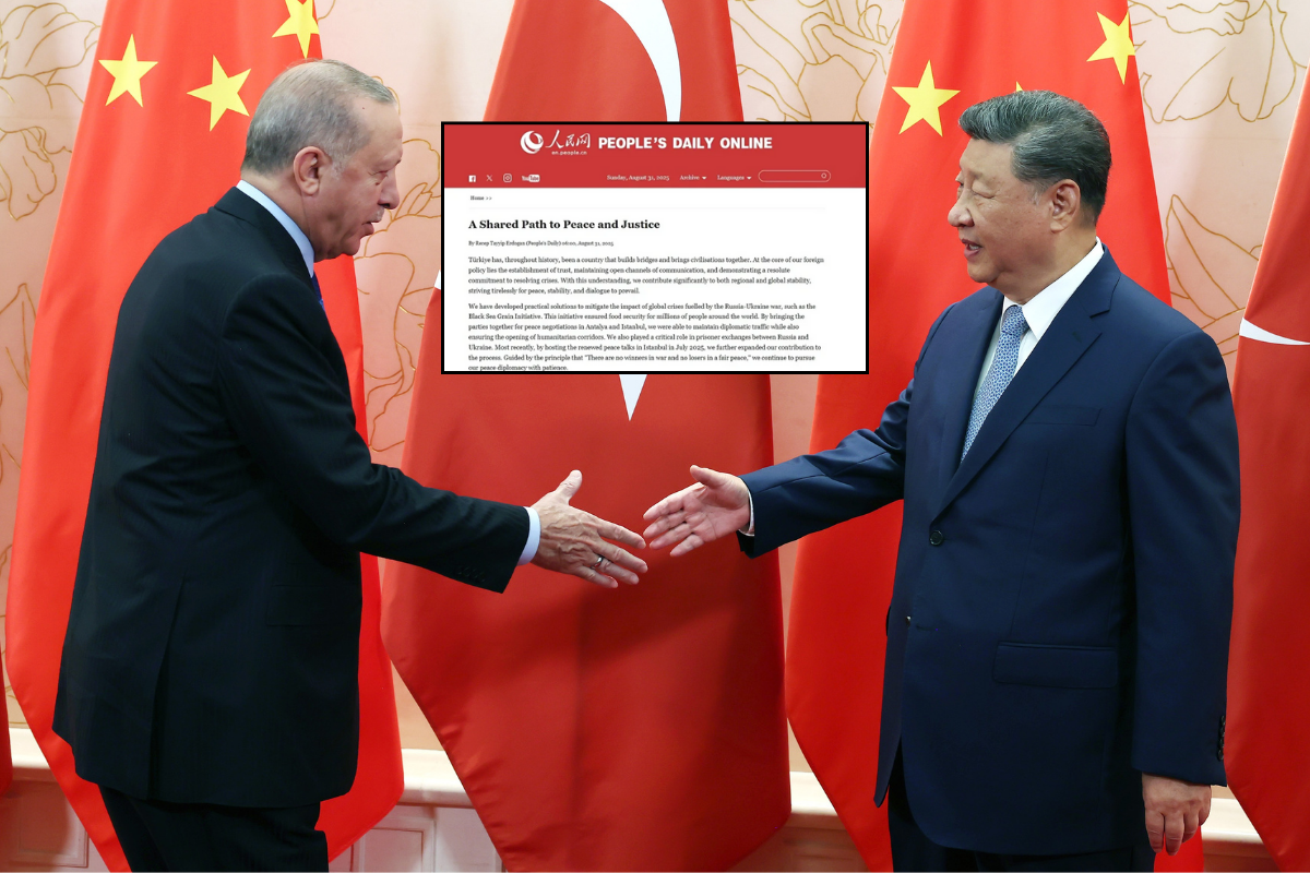 Çin gazetesine Erdoğan makalesi: Türkiye ve Çin Halk Cumhuriyeti, Asya kıtasının doğu batı ucundaki iki kadim medeniyetin temsilcileridir