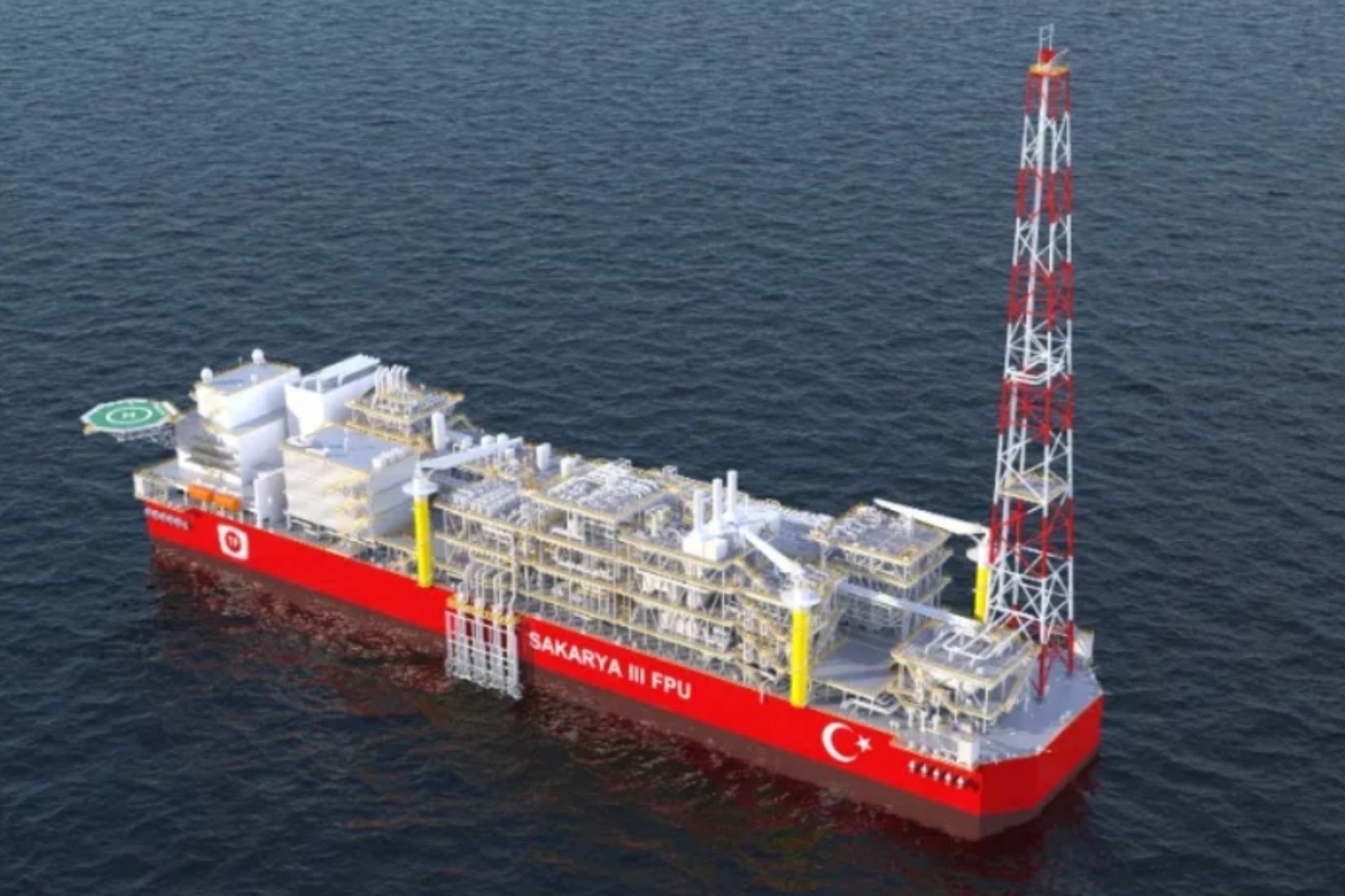 TPAO, Sakarya Gaz Sahası 3. Faz Yüzer Üretim Ünitesi için Wison New Energies ile anlaştı