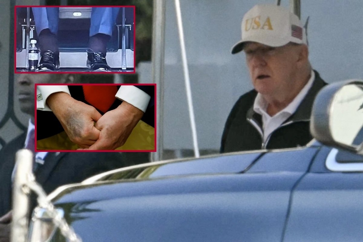 Donald Trump 6 gün sonra ilk kez görüntülendi, solgun hali dikkat çekti