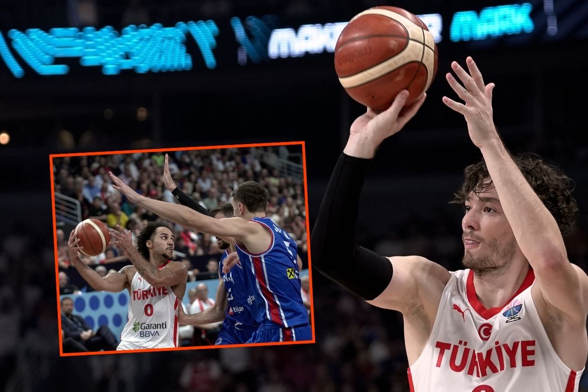12 Dev Adam, EuroBasket 2025'in favorilerinden Sırbistan'ı devirerek 5'te 5 yaptı, son 16'da İsveç ile eşleşti