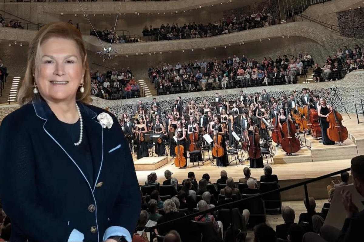 Güler Sabancı, Türkiye Gençlik Filarmoni Orkestrasının Hamburg konserini izledi, ‘Gençlerimizi yürekten kutluyorum’ dedi
