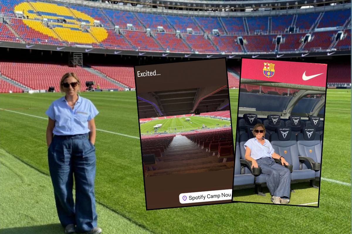 Limak Yönetim Kurulu Başkanı Ebru Özdemir, Camp Nou’yla ilgili dedikodulara stadta çektiği fotoğraflarla yanıt verdi