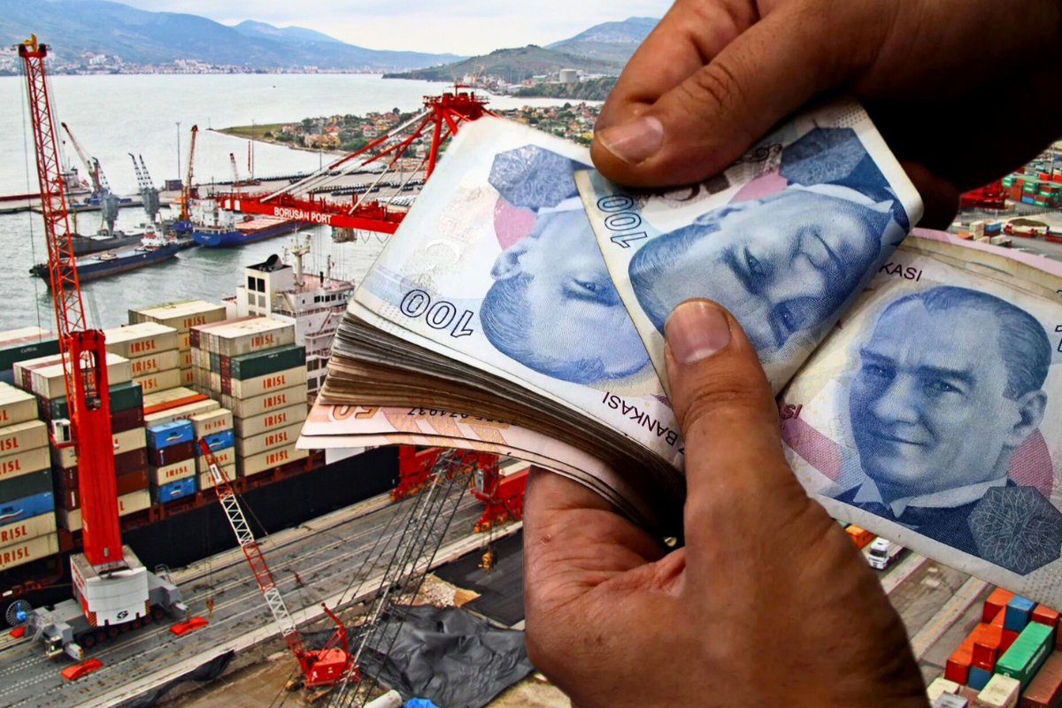 Türk lirasıyla dış ticaret 8 ayda 945 milyar lira ile rekor seviyeye ulaştı