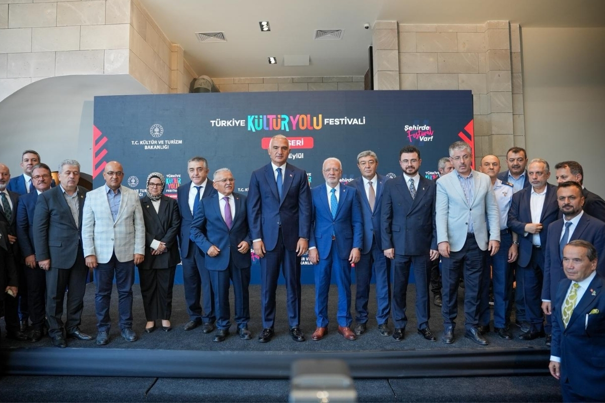 Kültür ve Turizm Bakanlığı’nın düzenlediği Kültür Yolu Festivali, Kayseri’de sanat ve tarihi buluşturacak