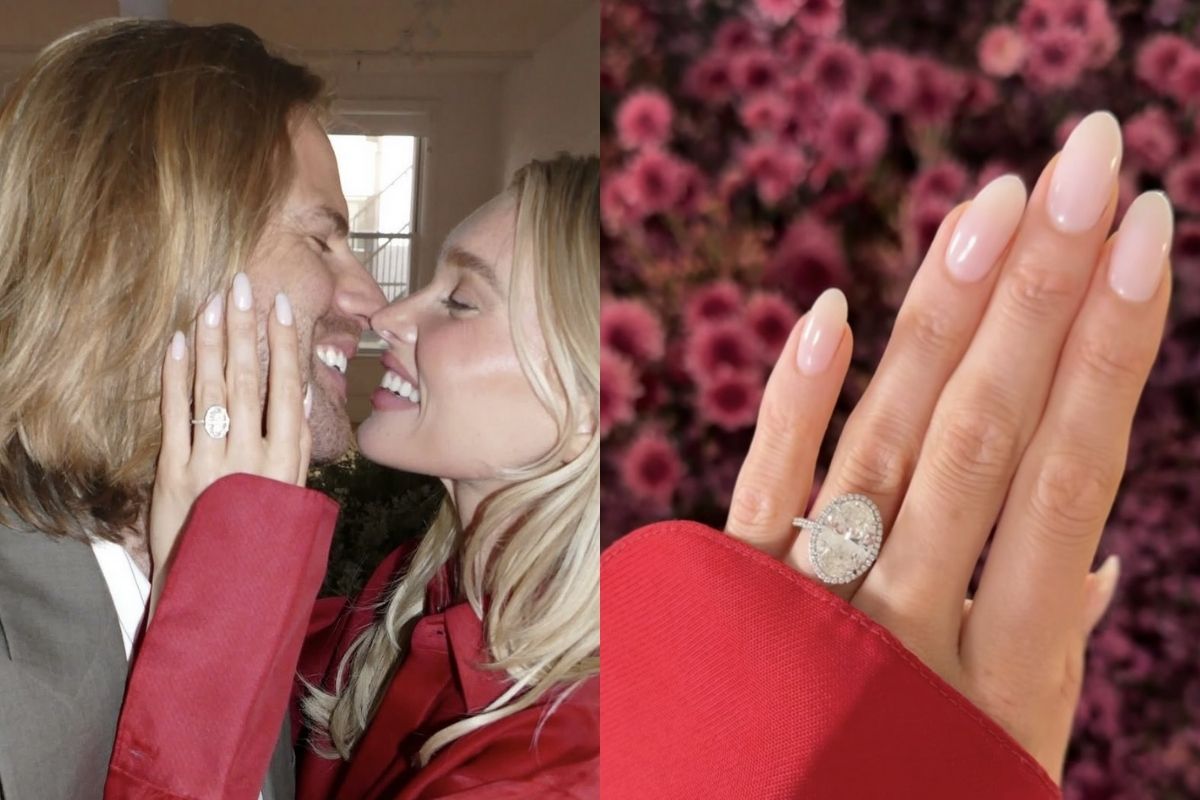 Eski Victoria's Secret meleği İsveçli model Elsa Hosk, sevgilisi Tom Daly'den evlilik telifi aldı