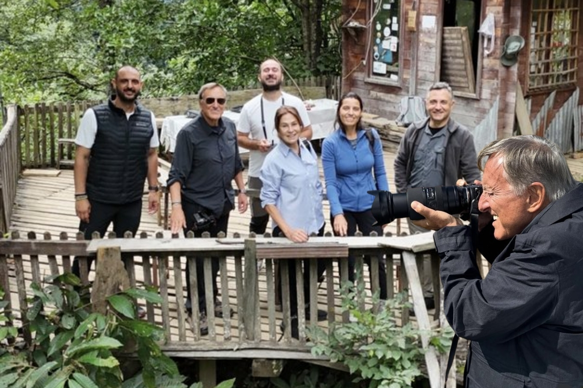 Bülent Eczacıbaşı ve Oya Eczacıbaşı bu kez Artvin'i fotoğrafladı