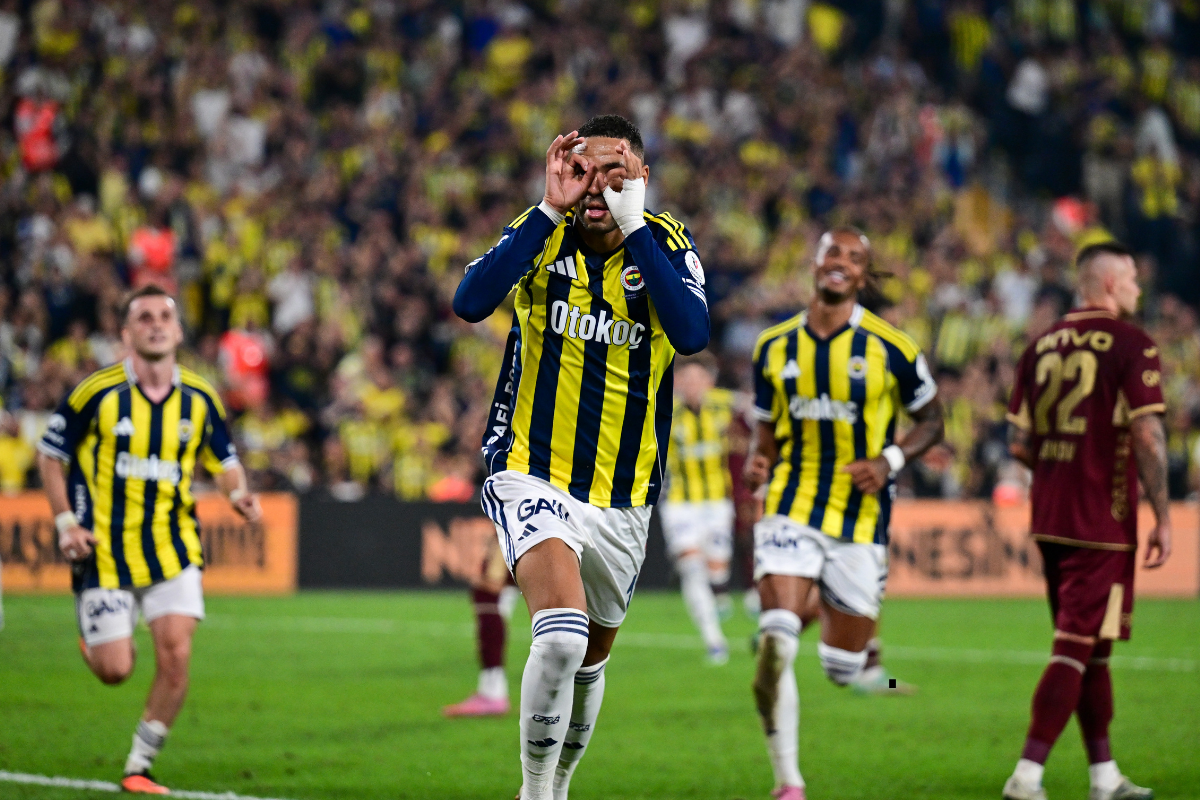 Fenerbahçe Trabzon'dan 3 puanı 1 golle aldı