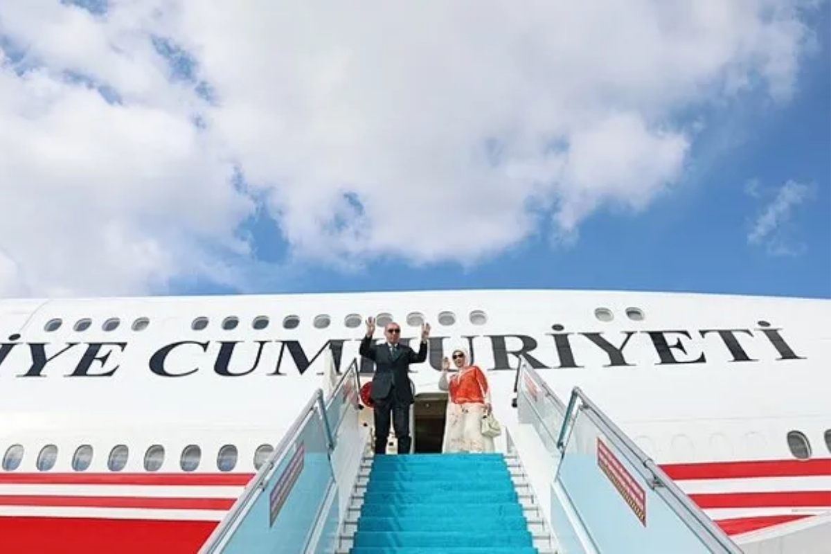 Cumhurbaşkanı Recep Tayyip Erdoğan Katar'a gitti