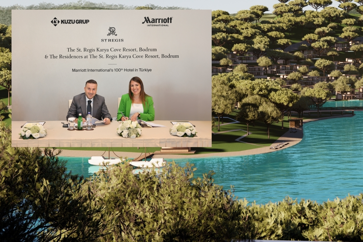 Marriott International, ikonik St. Regis markasını Bodrum’un kuzeyine getirmek üzere anlaşma imzaladı