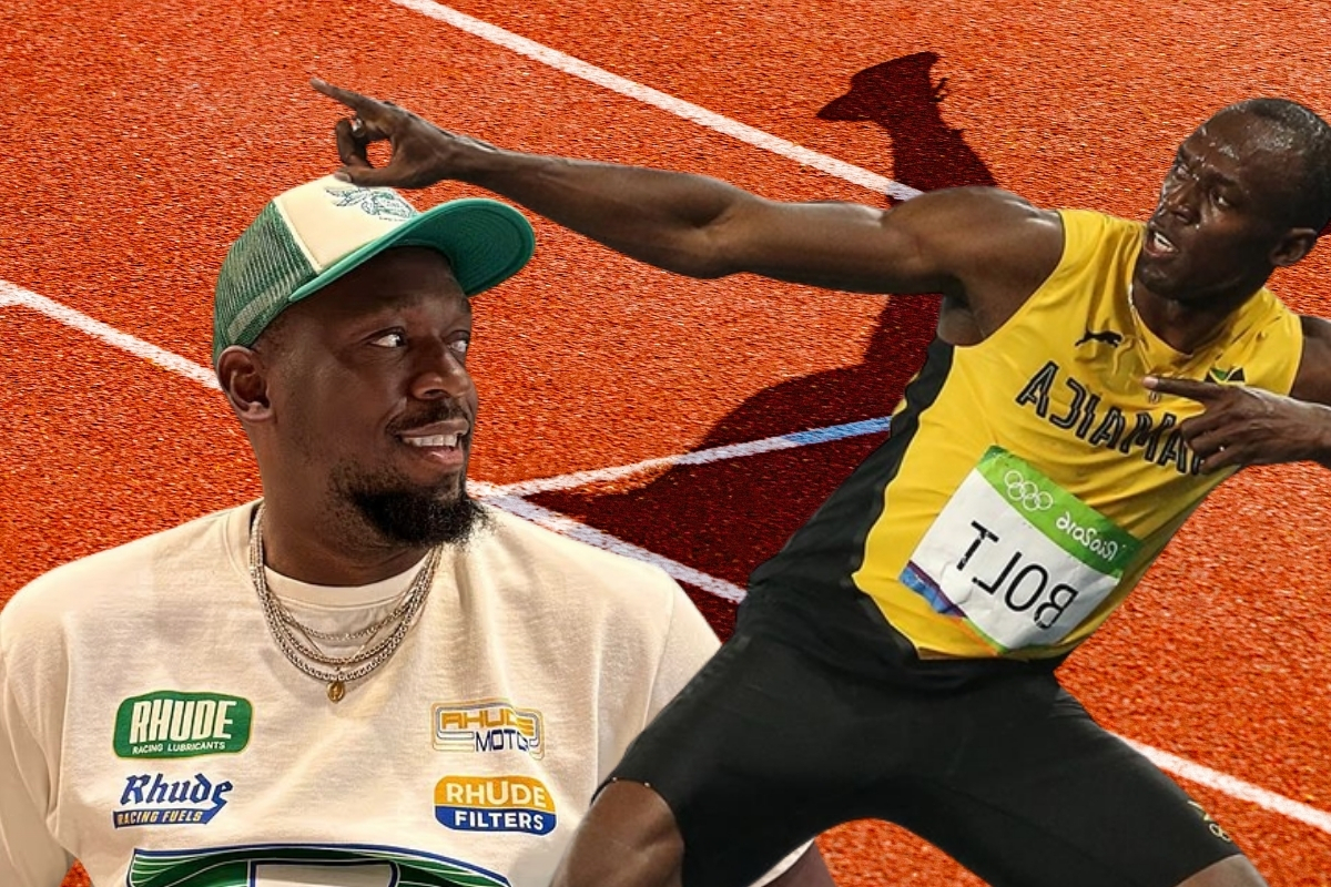 Tüm zamanların en hızlı adamı Usain Bolt, merdiven çıkarken nefes nefese kaldığını itiraf etti