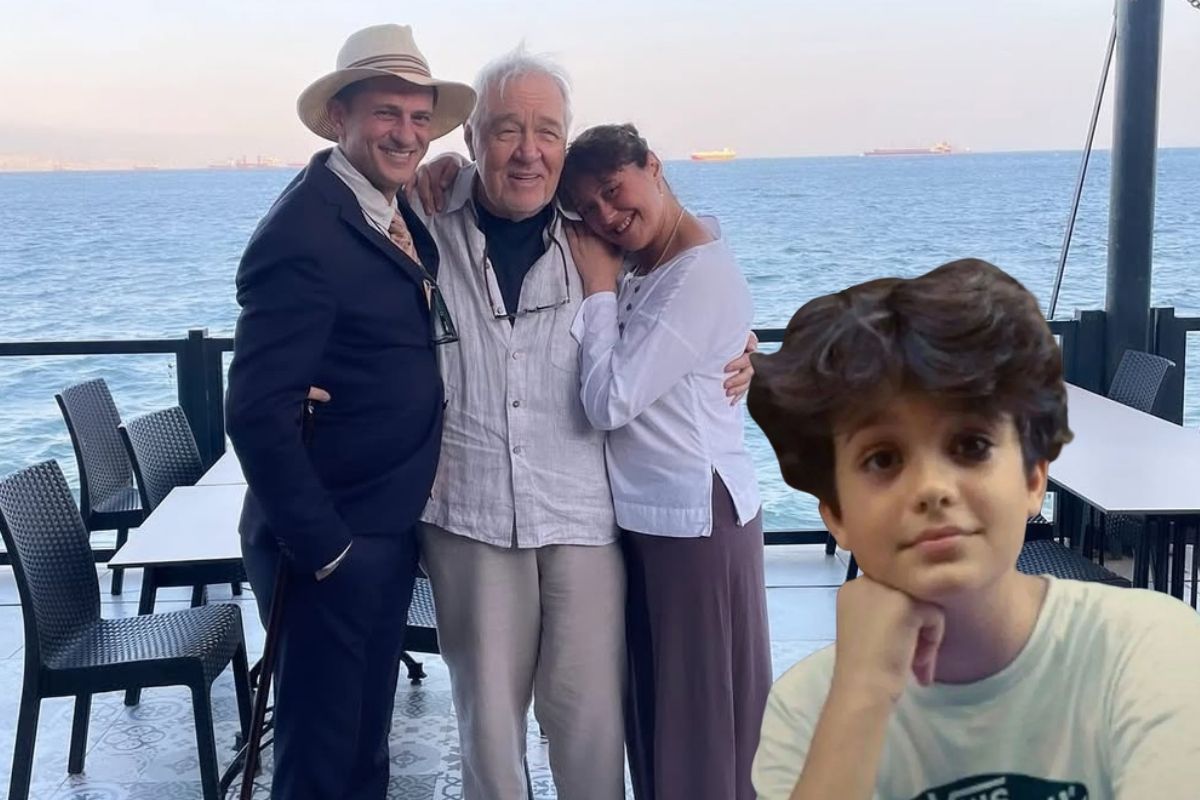 Ünlü tarihçi İlber Ortaylı, 14 yaşında öldürülen Ahmet Minguzzi'nin ailesini ziyaret etti