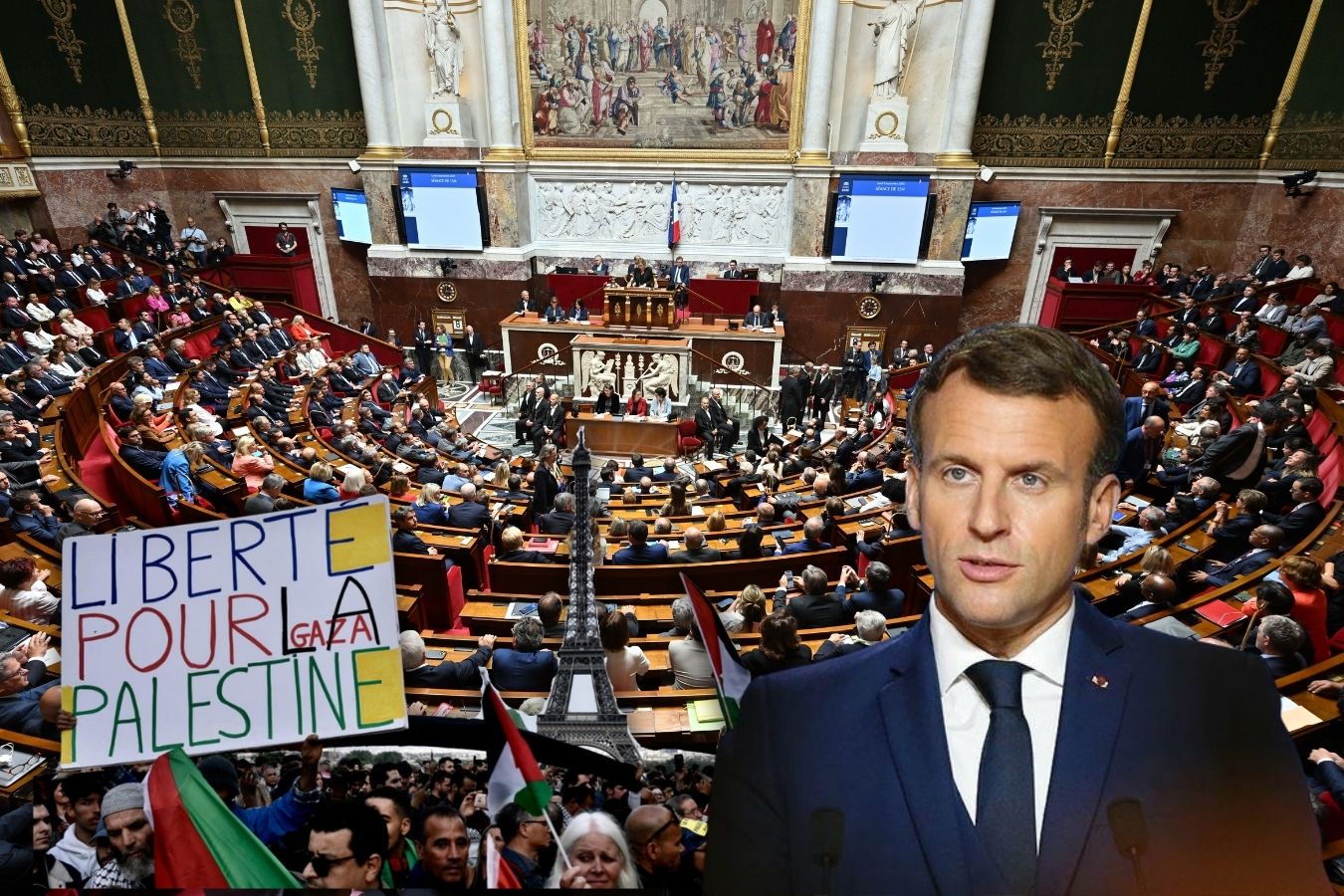 Fransa Cumhurbaşkanı Emmanuel Macron, BM Genel Kurulu'ndaki konuşmasında Filistin Devleti’ni resmi olarak tanıyacak