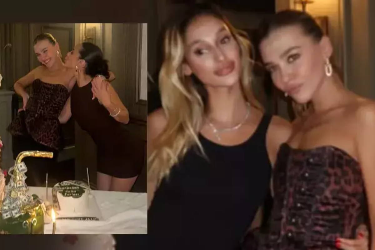 Melisa Döngel'den 26. yaş gününde oryantal şov