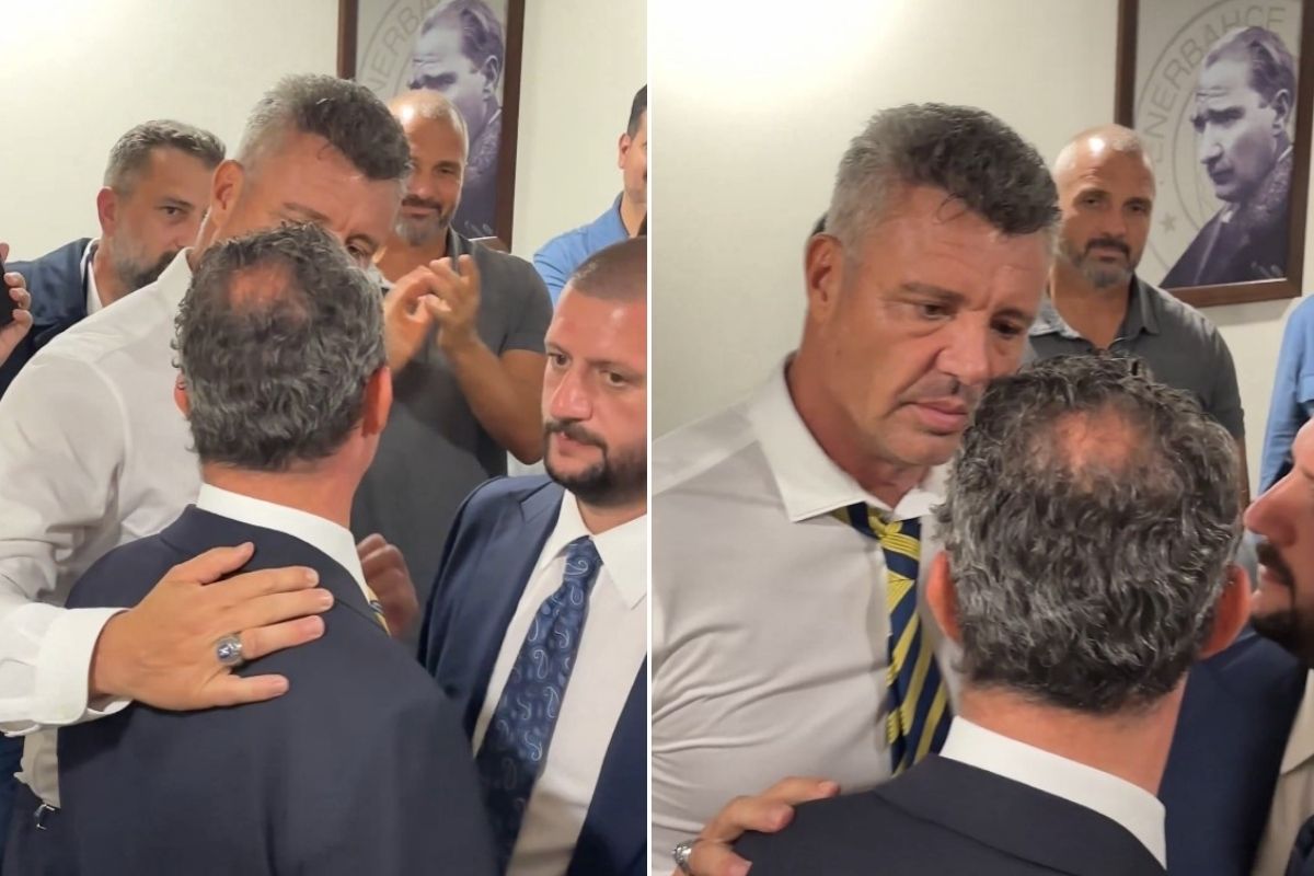 Ali Koç, Fenerbahçe başkanlık yarışını kazanan Sadettin Saran'ı tebrik etti