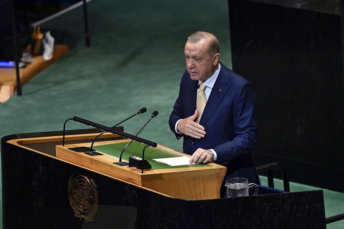 Cumhurbaşkanı Erdoğan'dan Birleşmiş Milletler'de Gazze mesajı: Elini vicdanına koyan hiç kimse soykırıma sessiz kalamaz