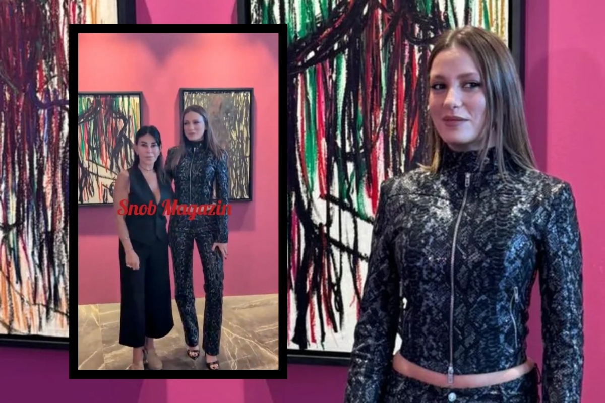 Suzan Sabancı ve Serenay Sarıkaya Contemporary Istanbul açılışında bir araya geldi