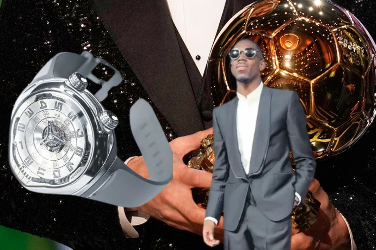 6’ncı Cumhurbaşkanı Fahri Korutürk’ün torunu Mehmet Korutürk, Ballon d’Or’a sponsor oldu ve Dembele’ye 400 bin dolarlık saat hediye etti
