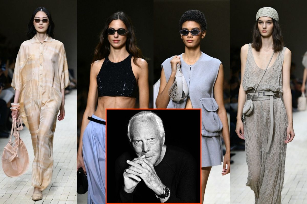 Giorgio Armani'nin Emporio Armani için tasarladığı son koleksiyonu Milano'da tanıtıldı