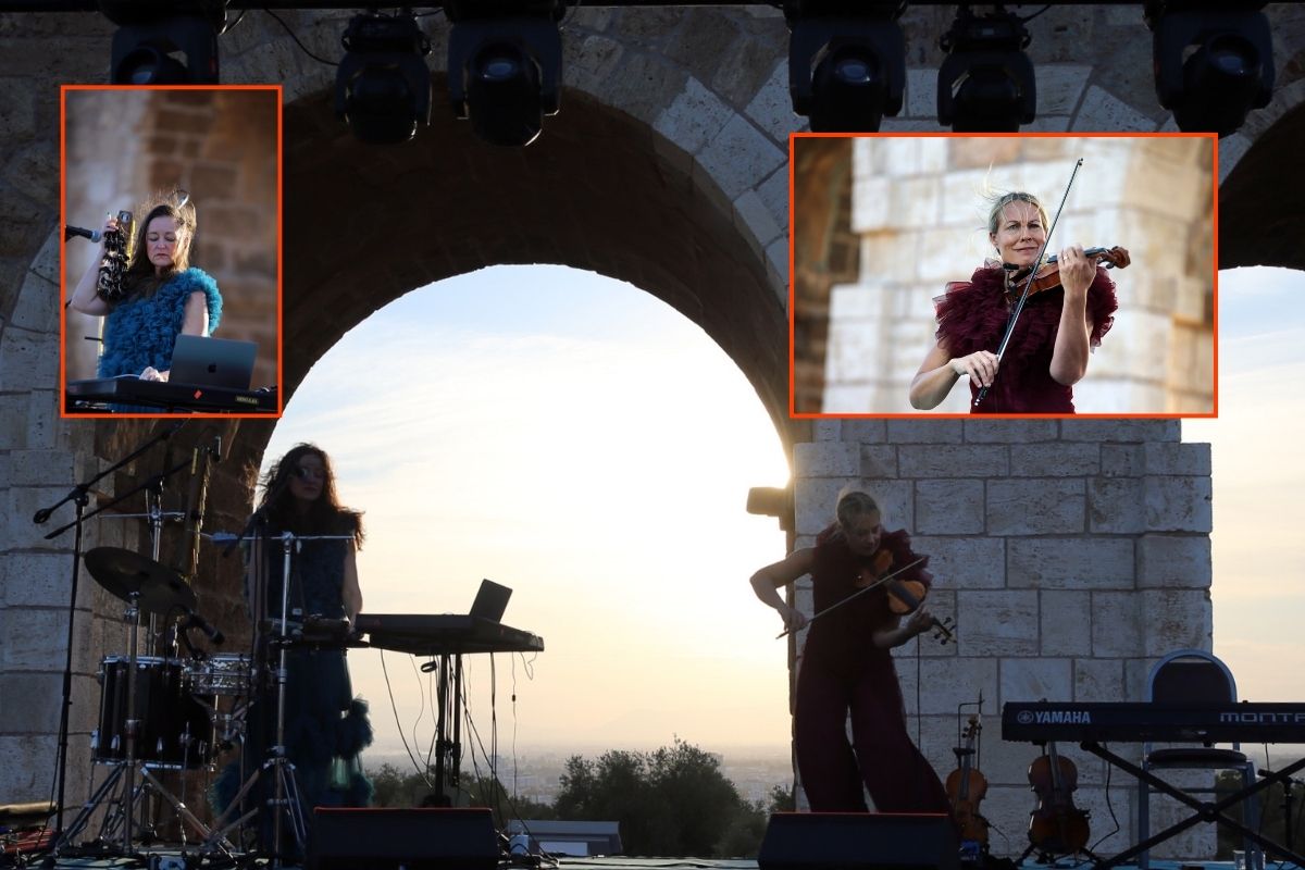Tralleis Antik Kenti'nde İsveçli topluluk YoJuliet konser verdi